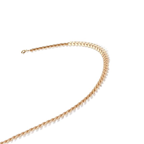 Grandinėlė prie kaklo – strėlės pynimo čiokeris (choker)