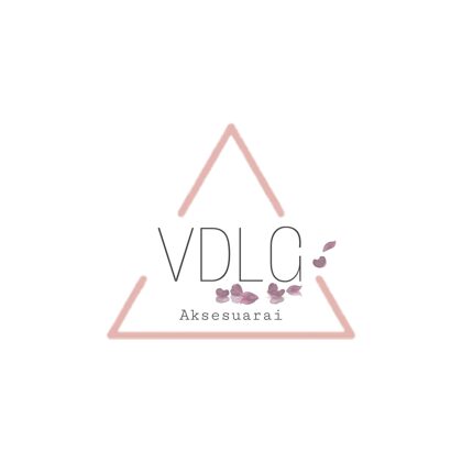 VDLG Aksesuarai logotipas. Pagaminti Lietuvoje Rankų darbo papuošalai moterims