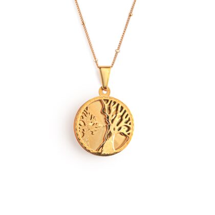 Gyvybės medis - išskirtinis kaklo papuošalas moterims. Dovana mamai
